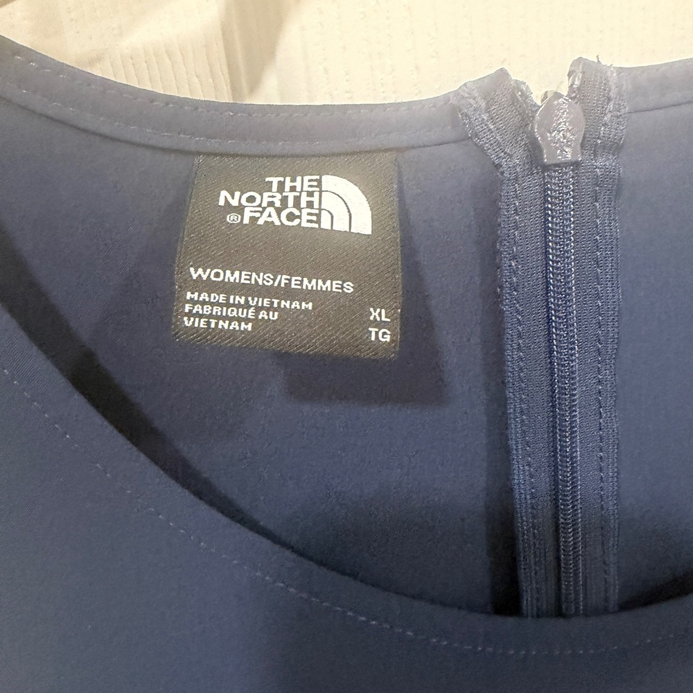 The North Face Never Stop Wearing Dress Navy Blue Sleeveless Mini XL NF0A7QCQ - Picture 6 of 11